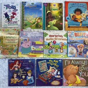 Disney Kids Storybook Collection lot of 11